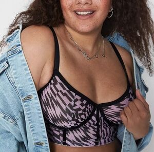 ➕Longline Mesh Demi Bra➕